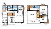 越谷市平方戸建の間取り画像