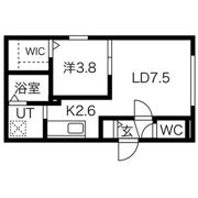 Hills SapporoⅢの間取り画像