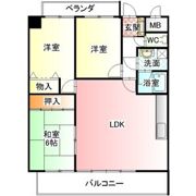 リーブル原Ⅱの間取り画像