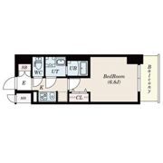 S-RESIDENCE鶴舞駅前の間取り画像