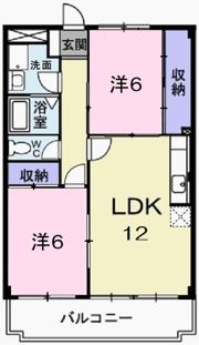 エステート龍野の間取り画像