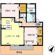 リビングタウンヴェルード Bの間取り画像