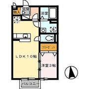 セジュールKenの間取り画像