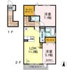 ベラルーチェ南ヶ丘の間取り画像