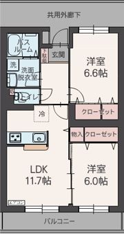フェリーチェの間取り画像