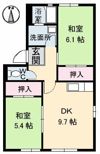 プライムハウス B棟の間取り画像