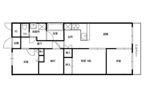 ブランシャトーの間取り画像