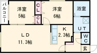 マンダリン恵み野の間取り画像