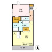 ジュネスタウンの間取り画像