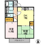 セジュール悠の間取り画像