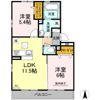D-room花梨 C棟の間取り画像