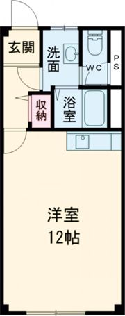 柏木ハイツの間取り画像