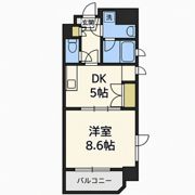 天満泉マンションの間取り画像