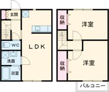 maisonette gen Ⅰの間取り画像