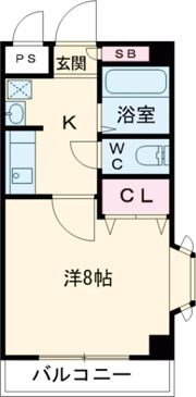 セイントの間取り画像