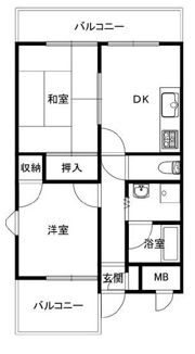 SHALOM HIRANOの間取り画像