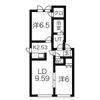 フォレスタ西岡の間取り画像