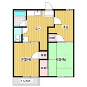 第二東新井ハイツの間取り画像