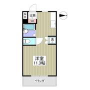 リブレス谷塚Ⅲの間取り画像