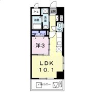 アンドーバーテラス識名の間取り画像