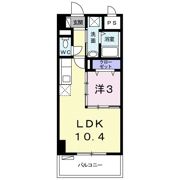 アンドーバーテラス識名の間取り画像