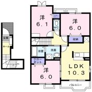 N＆YアベニューGの間取り画像