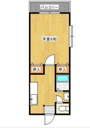 シンフォニー上荒田の間取り画像