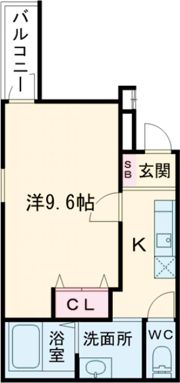 フジパレス鳳中ウエストの間取り画像