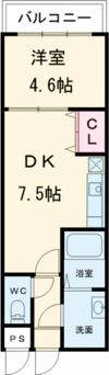 フジパレス堺浜寺石津の間取り画像