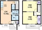メゾネットFUKASAWA Bの間取り画像