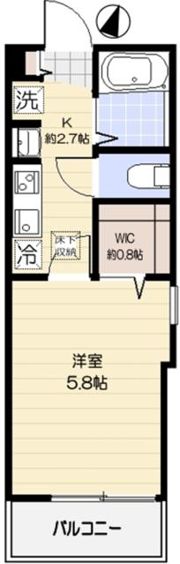 ベラージュの間取り画像