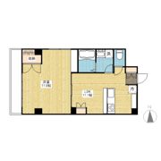 クレスト明治町の間取り画像
