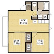 ファイン横尾の間取り画像