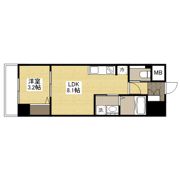 月光呉本町ツインタワーツヴァイ（弐番館）の間取り画像