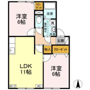 セジュール虹ヶ丘の間取り画像