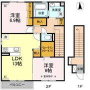 ルピーノ Bの間取り画像