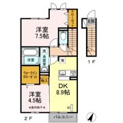 ラフィネ Bの間取り画像