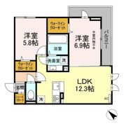 ビューテラスの間取り画像