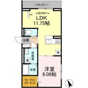 カーサ門源の間取り画像