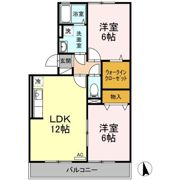 シャルマン Bの間取り画像