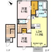 ルミエール Aの間取り画像