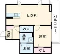 Crest垂水の間取り画像