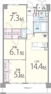 メゾン ド フルール(豊中)の間取り画像