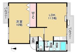 アイマンションの間取り画像