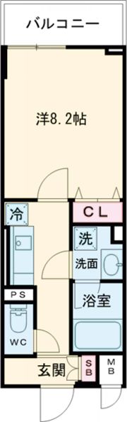 ボンニー元町の間取り画像
