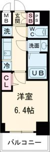 プレサンス広小路通今池の間取り画像