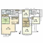 小仲台戸建の間取り画像