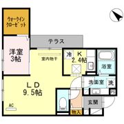 D-room大橋の間取り画像