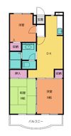 シャルル岩出の間取り画像