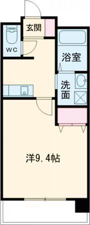 クロノス41新町IVの間取り画像